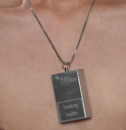 SS25 CIGARETTE CASE NECKLACE